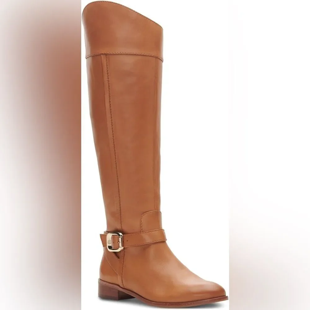 Vince Camuto Ovarlym Women's Knee High Leather Boots 9